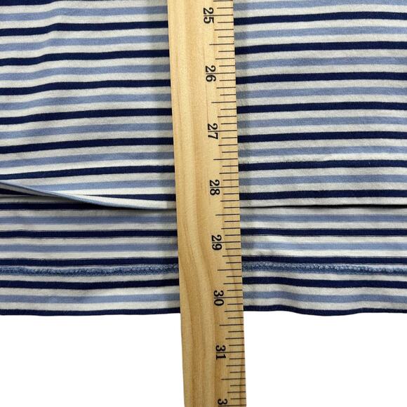 POLO GOLF Ralph Lauren Men's Short Sleeve Pima Cotton Striped Polo Blue/White XL - Picture 5 of 9